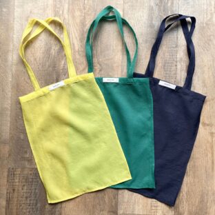 シアー素材でコンパクトに☆ショルダー長さにこだわったサブバッグ/エコバック