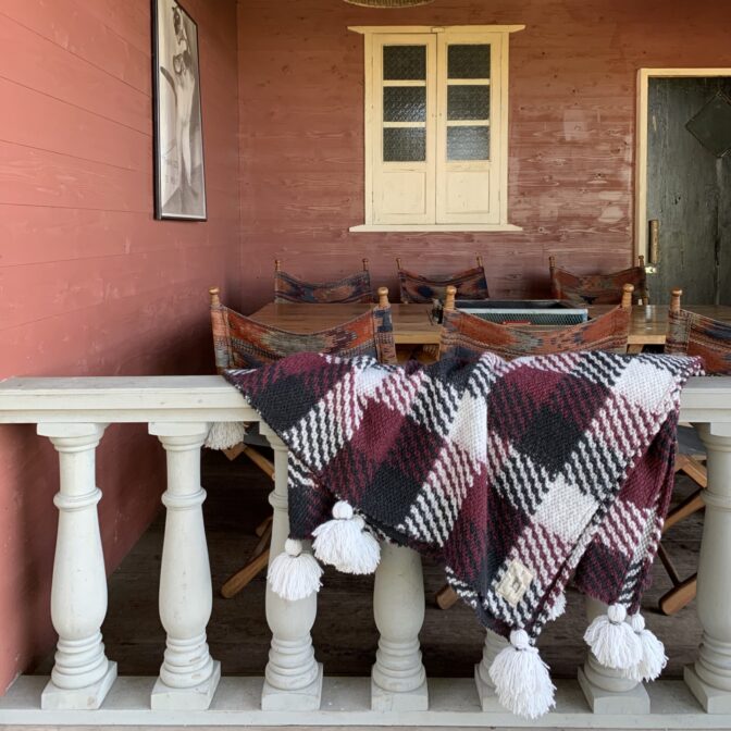 BIGタッセルブランケット