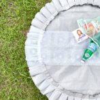 フリルなラウンドレジャーシート