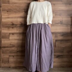 梅雨でも楽しい♪アウトドアにも♪撥水加工のワッシャーワイドパンツ