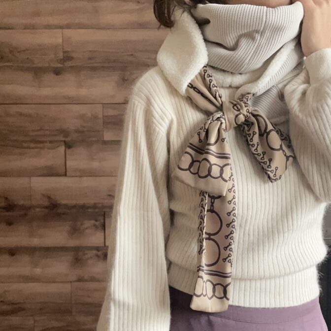 ボアマフラー　スヌード